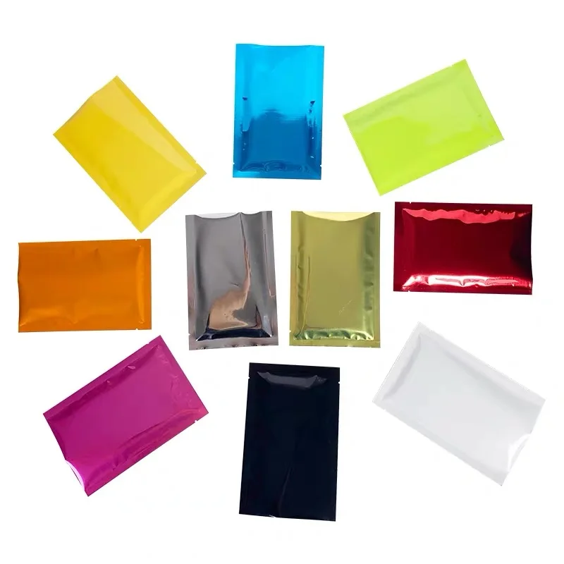 Customized Design Three Side Seal Sachet For Sample 2ml 5ml 10ml 20ml