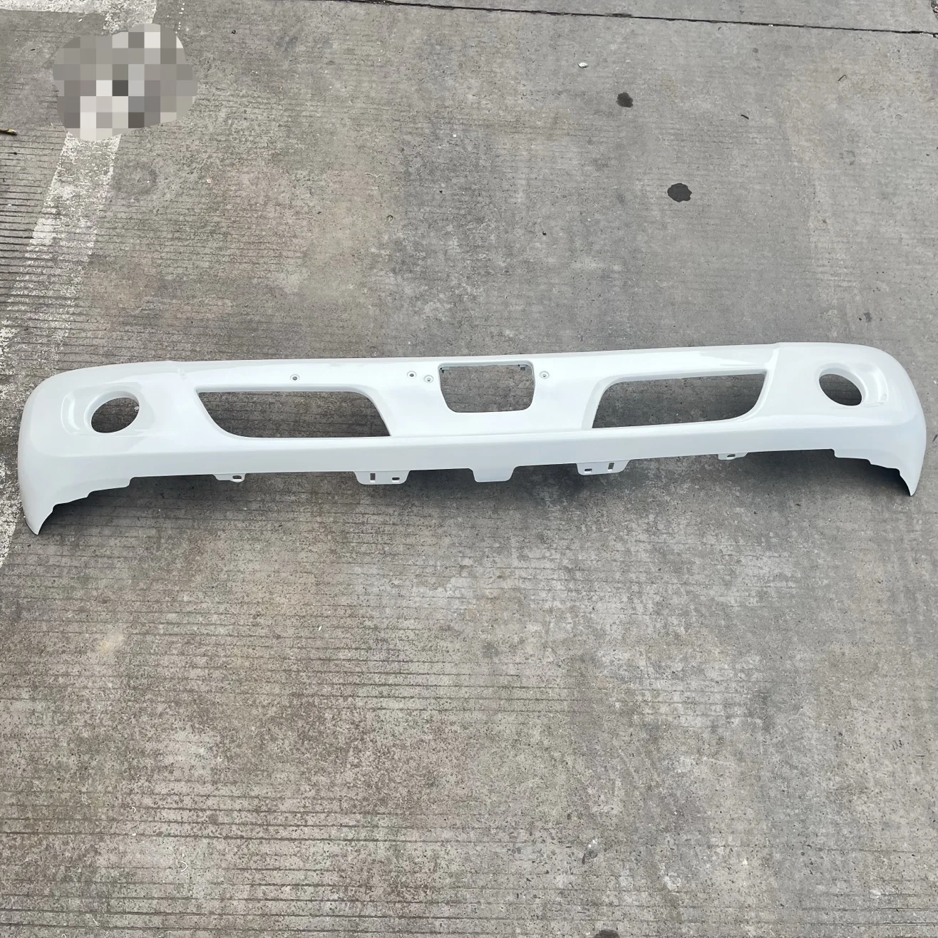 product ghcd high quality japanese truck body part new white narrow bumper for hino 300 high end plastic design-0