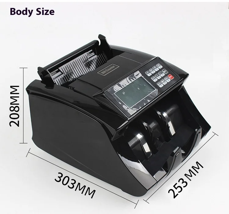 Multi-Currency Bill Counter Counter US Dollars Euros XOF XAF  Pesos Rupees and more other Currencies