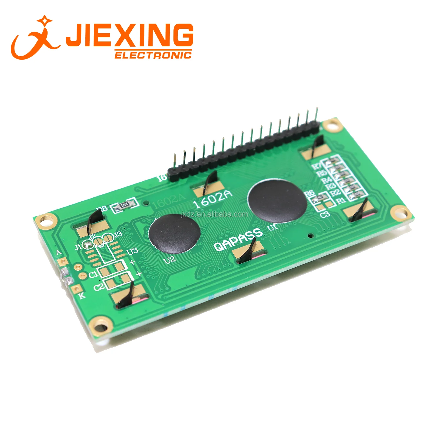 1602 1602a Lcd Display Module With Soldered Pin Header 2*16 Blue