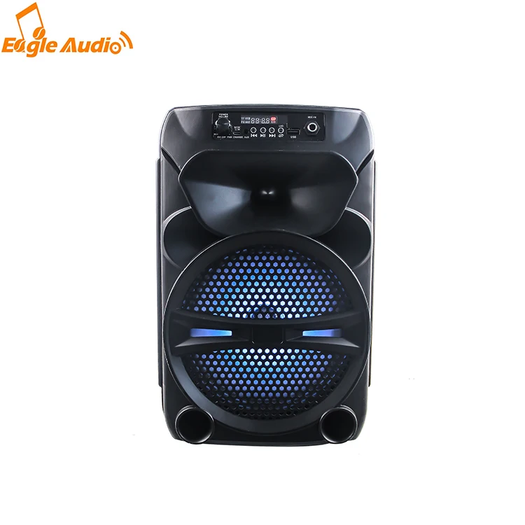 8 Inch Plastic Promotion BT Battery Portable Speaker Wireless - ANKUX.COM