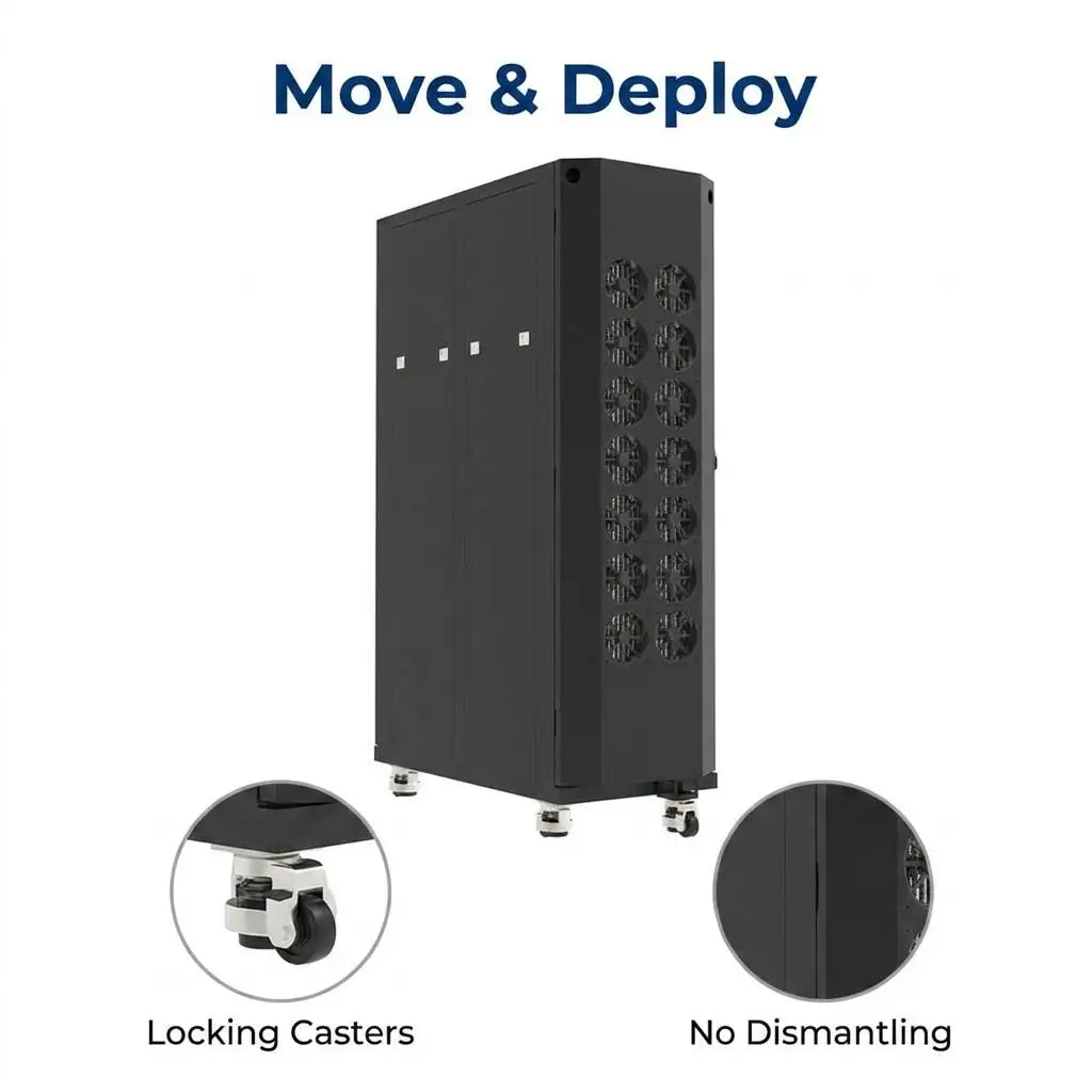 Server Cabinet Integrated Condenser, LIANLI, 48U - detail 14