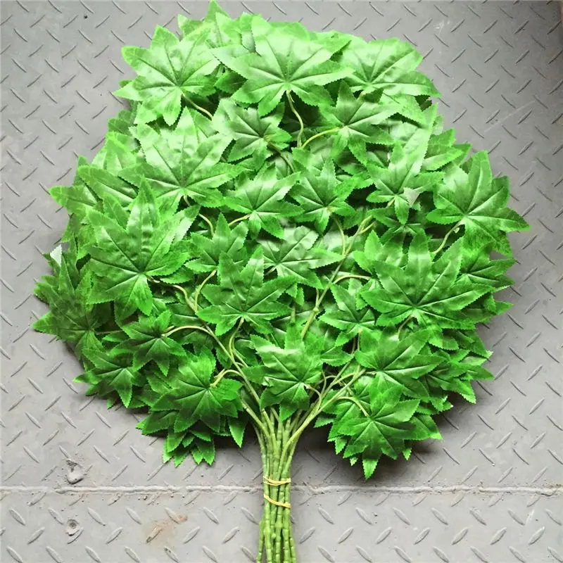 Different Colors Of Artificial Maple Leaves Artificial Maple Tree Branches And Leaves Buy