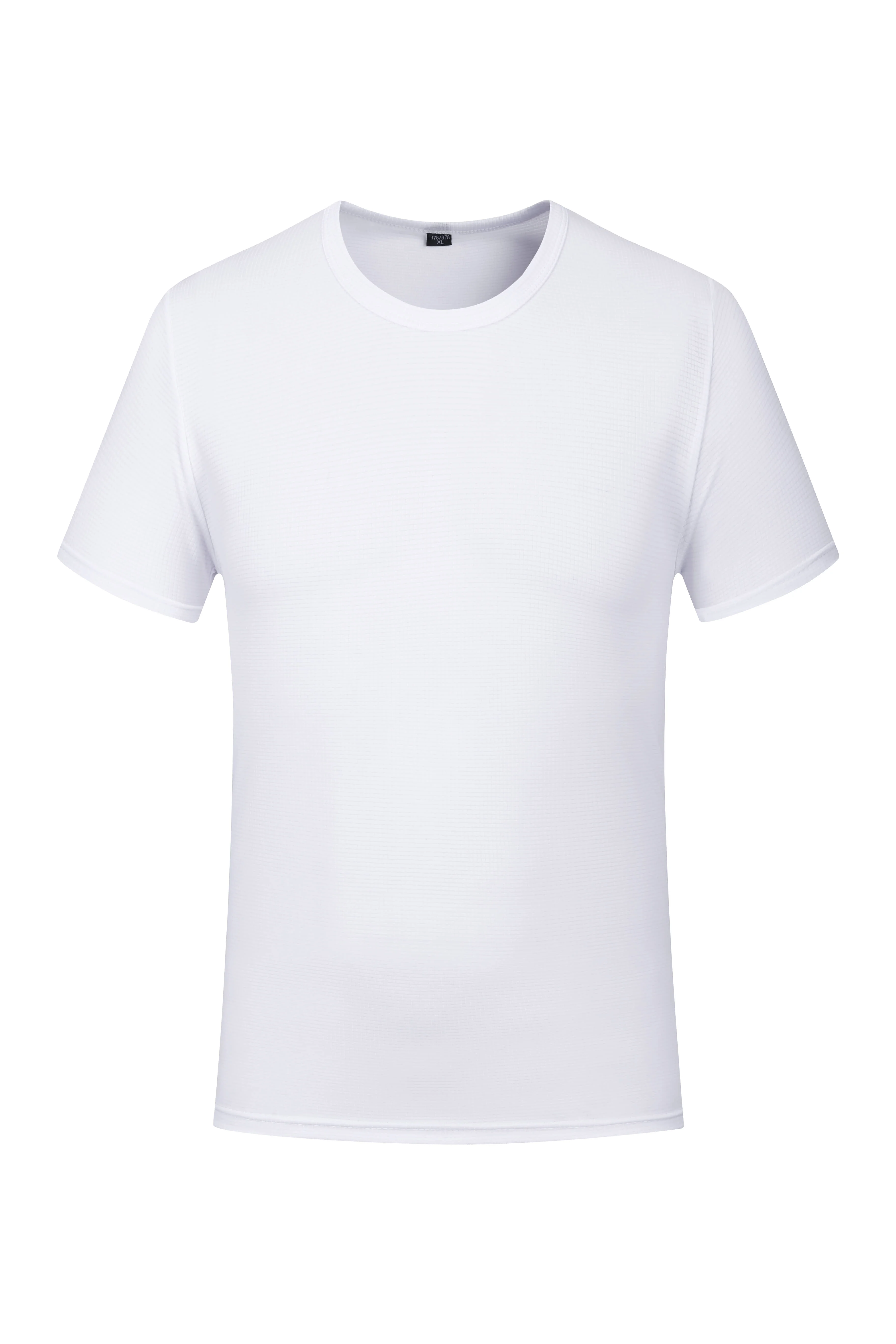 Quick Drying Polyester T Shirts For Sublimation Print Logo O-neck Plain