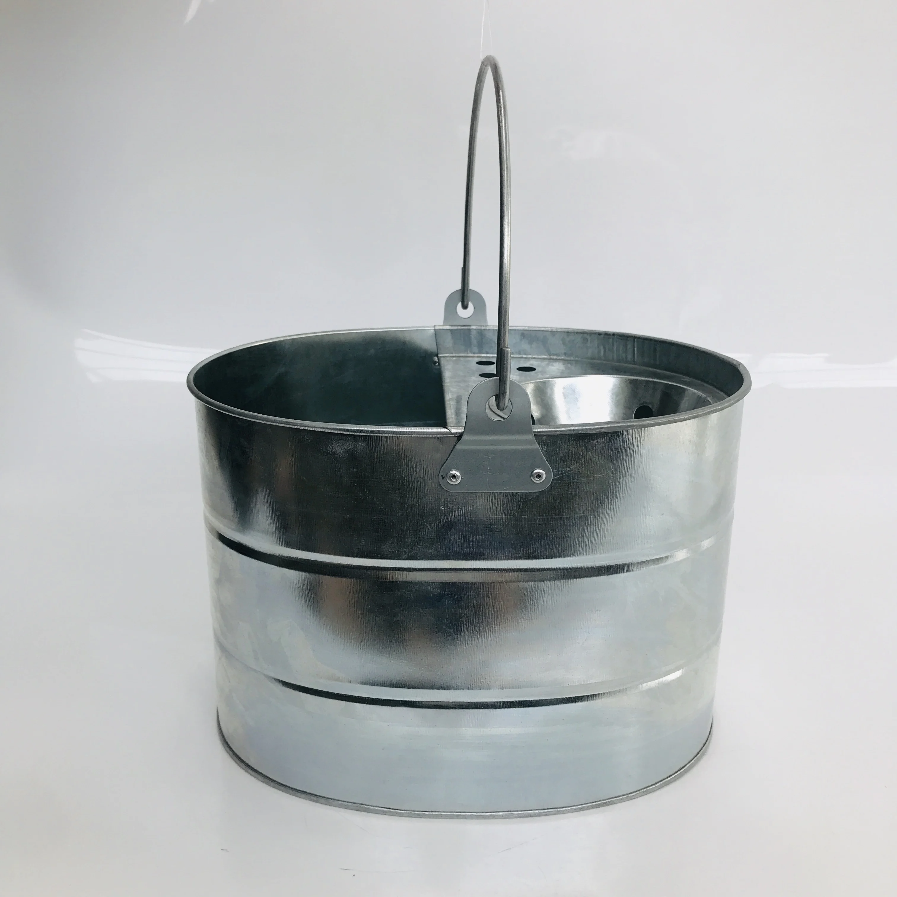 Traditional Cleaning Product Galvanized Steel Mop Bucket Buy Mop
