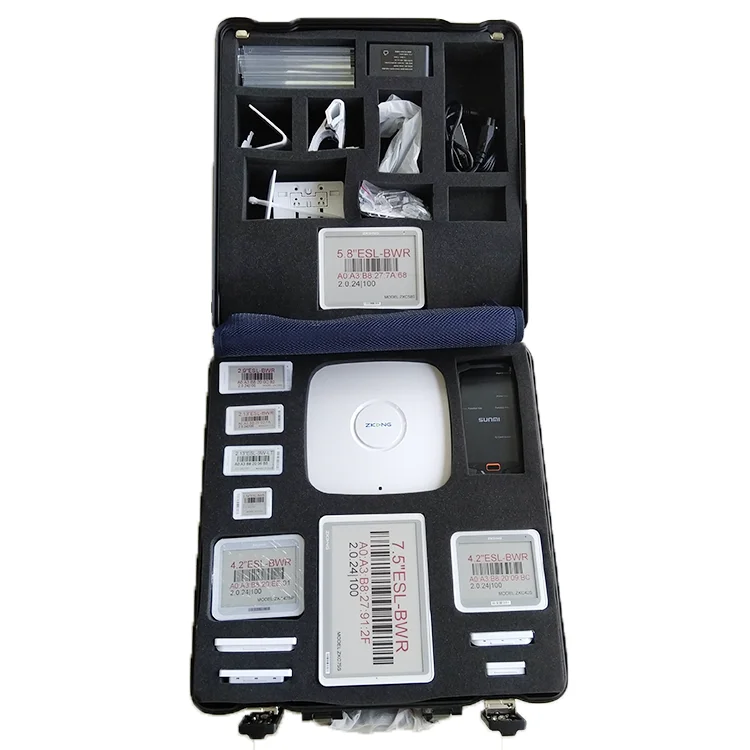 Zkong Active Rfid Tag Professional Esl Samples Digital Price Tag Demo