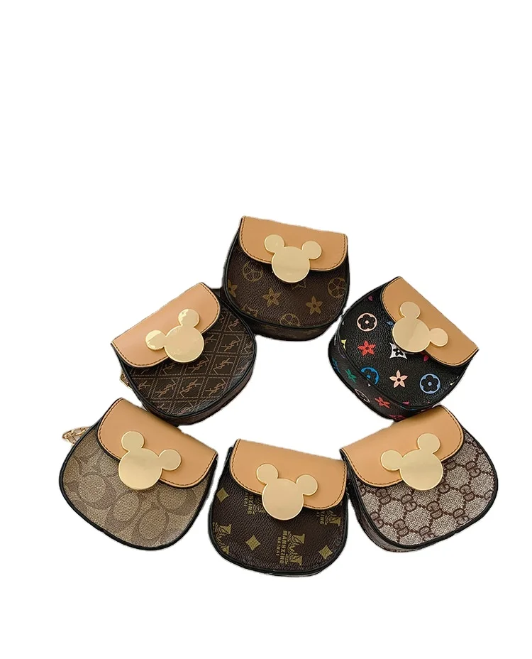 

Wholesale New Fashion Small Children Crossbody Kids Purses Children Designer Purse Little Girls Make in China