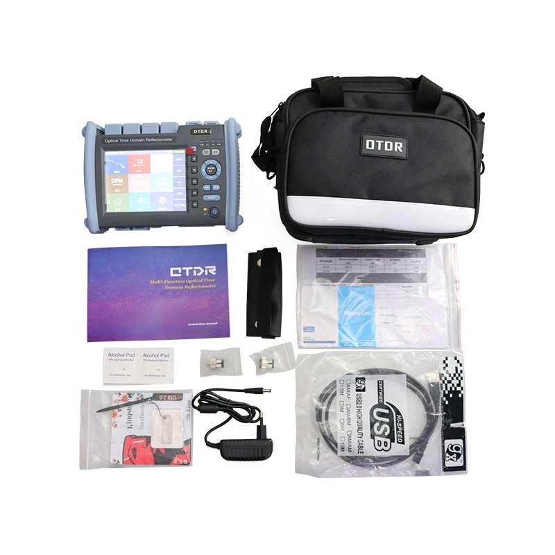 Smart Mini FTTH OTDR Active Fiber Optic Tester 1310/1550nm 35/33dB FC UPC APC Pon OTDR