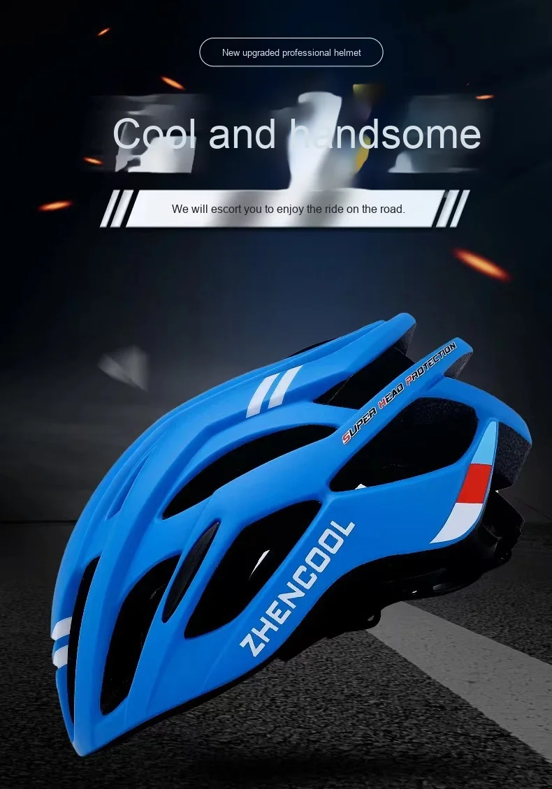 product mens dual sport foldable face pattern bicycle helmet safety equipment for road mountain biking  skateboarding-1