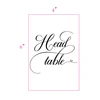 Custom party table number card wedding table card