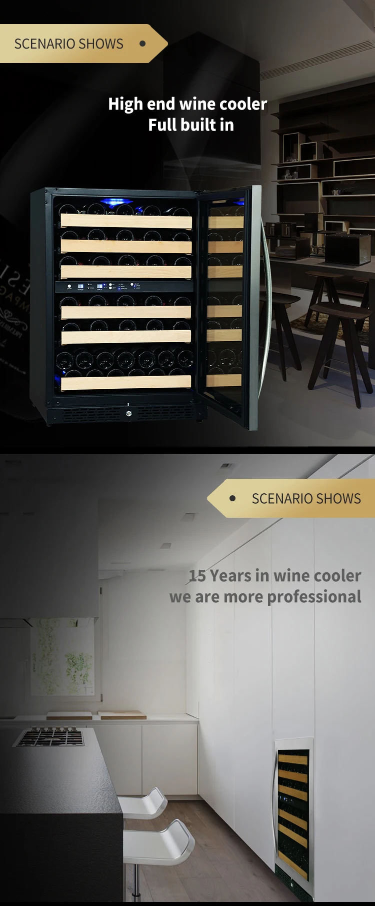 built in wine cooler/wine cellar coolers/under counter wine refrigerator