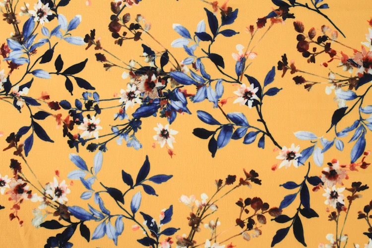 brightly colored clean pattern flowing 100 polyester fabric