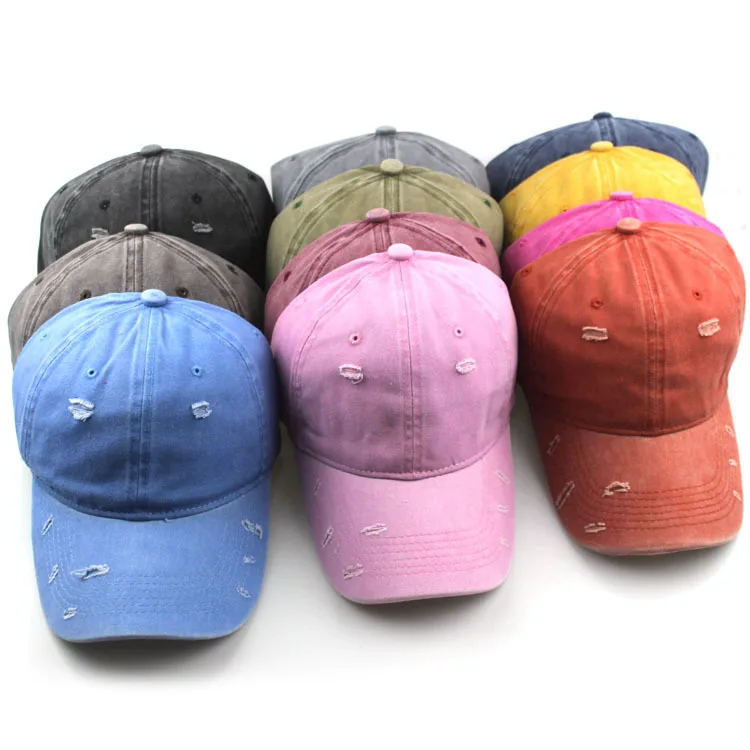 distressed polo hat