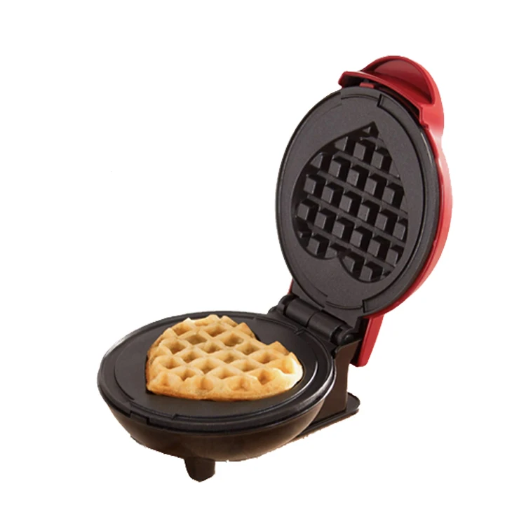 Factory Direct Sell Amazon Hot Selling Mini Waffle Maker Machine Heart ...