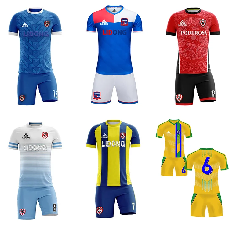 New Design Wholesale Original Sportswear Team Custom Football Uniform ...