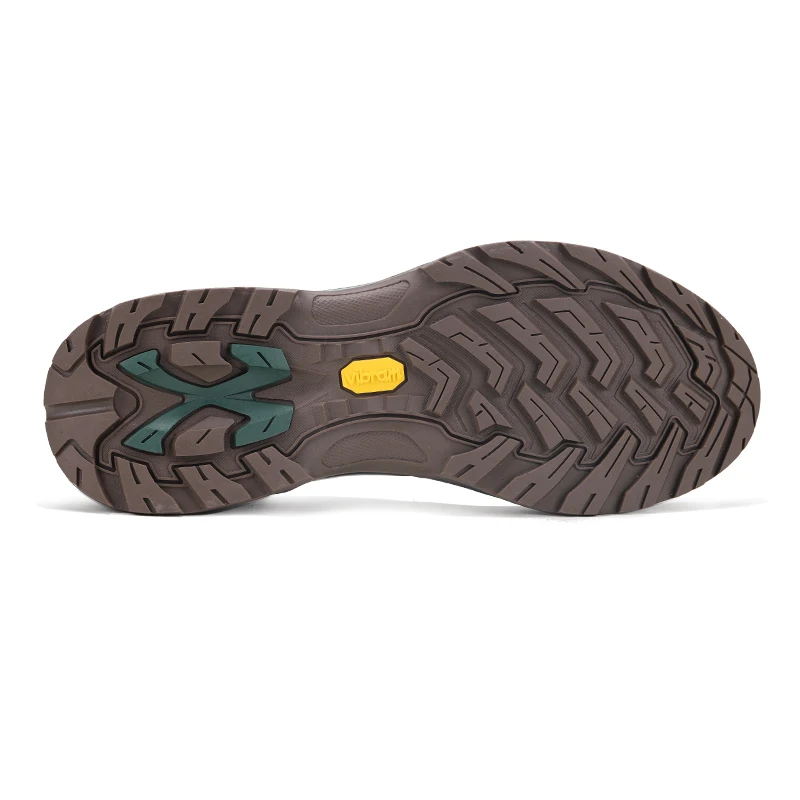 rubber sole trekking shoes