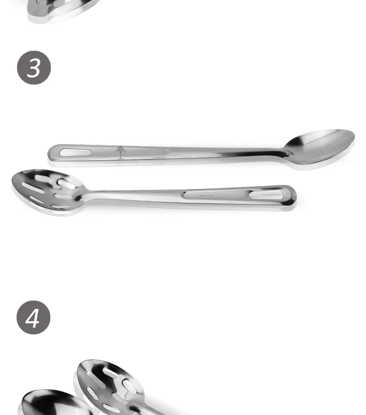 High quality Stainless Steel Slotted Spoon Serving Spoon set