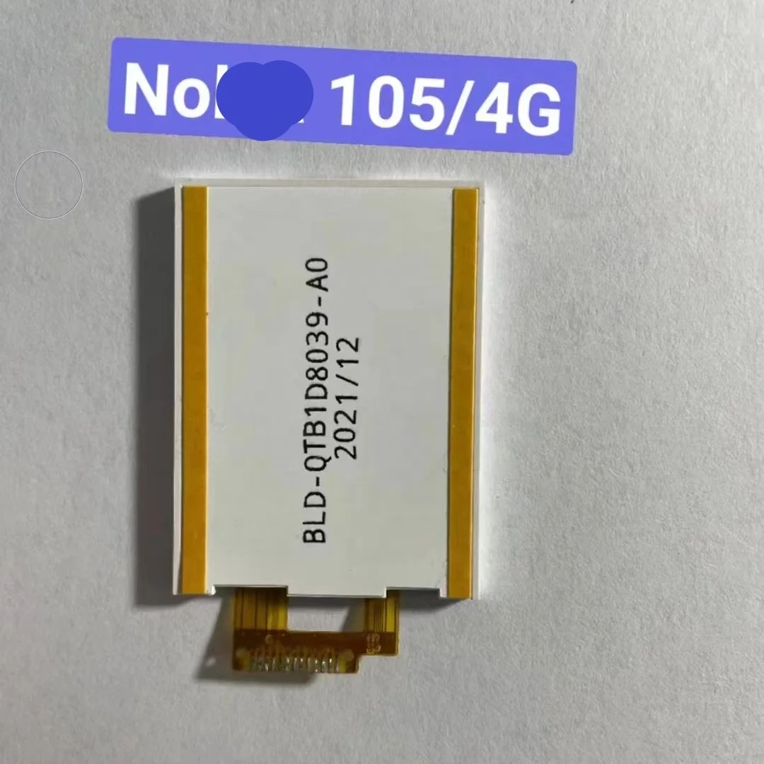 Nokia 105 LCD replacement parts showing 12-pin and 16-pin variants side by side