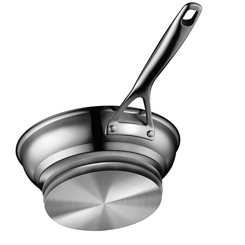 Asd Stainless Steel Kitchen Cookware Egg Frying Pan Milk Induction Pan