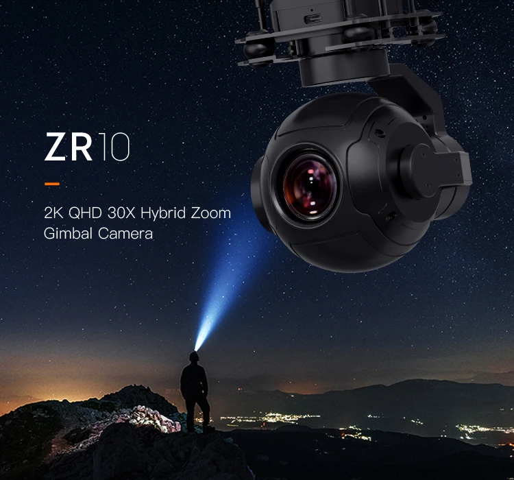 10X Optical zoom 3x Digital zoom 3-axis Gimbal Stabilizer High-Precision FOC Control Camera mini 3 pro drones accessories supplier