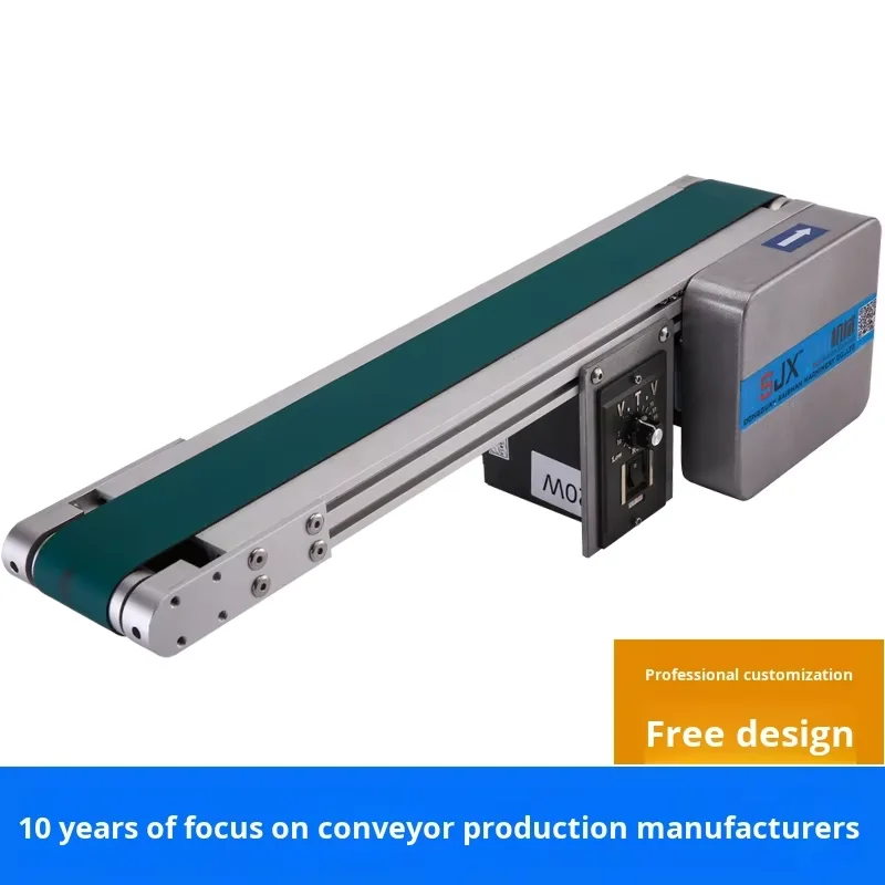 Micro Electric Synchronous Belt Conveyor Mini Motor Precise Positioning with Heat Sink Application Cutting Processing Service details