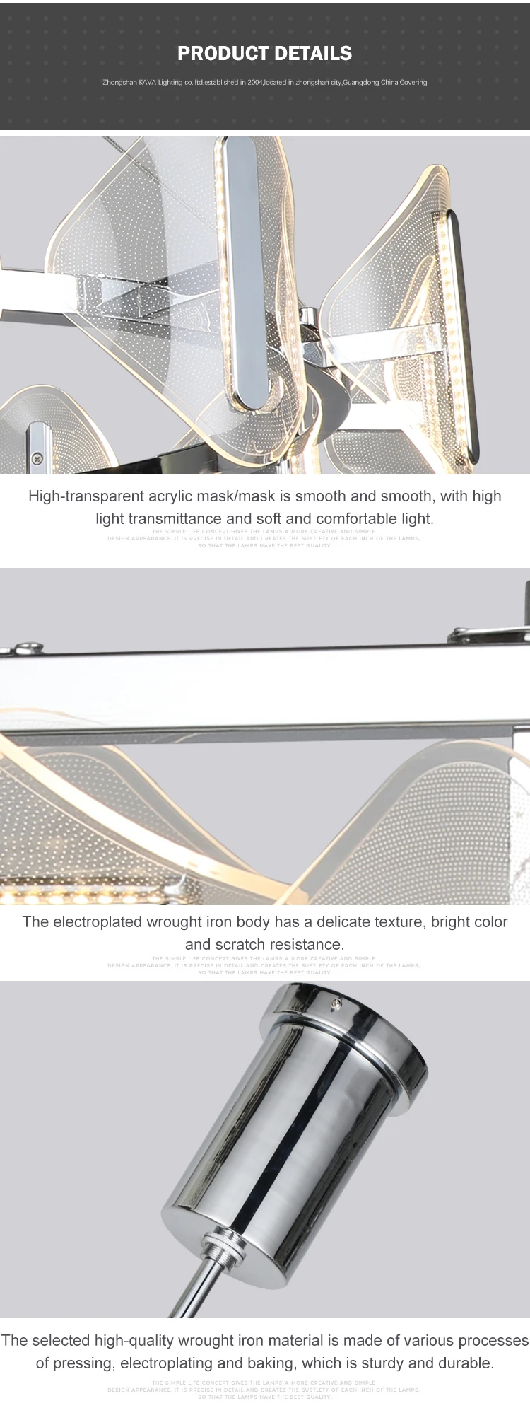 Modern Ce Approved Living Room Home Chrome Decoration Flush Mount Led Panel Powerful Ceiling Lamp