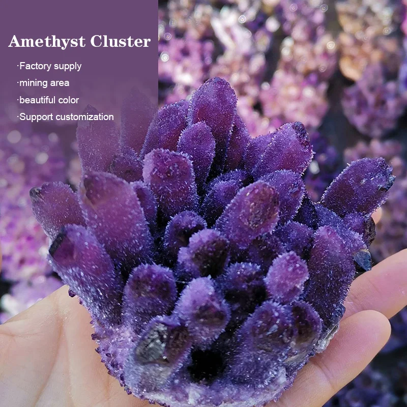 Natural Stone Healing Quartz Crystal Clusters Amethyst Crystal Cluster Wholesale Crystal