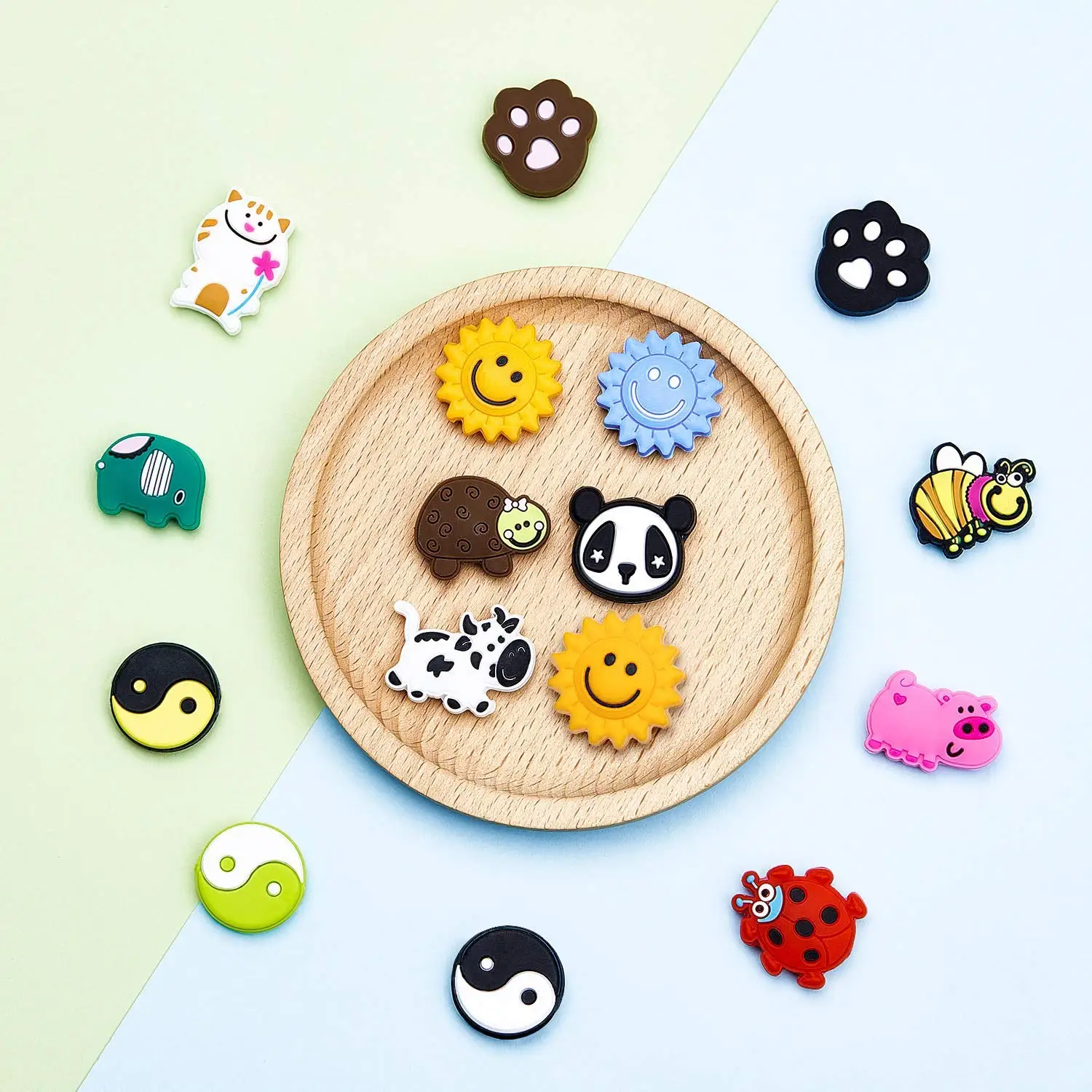 Custom Cute Tennis Racket Vibration Dampener Soft Silicon Racket