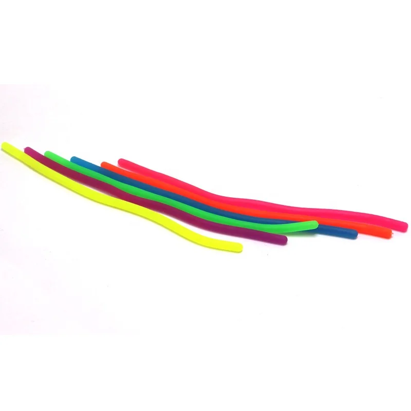 Diameter 0.7cm 24cm Small Stretchy Jelly String Noodles Thin Rubber ...