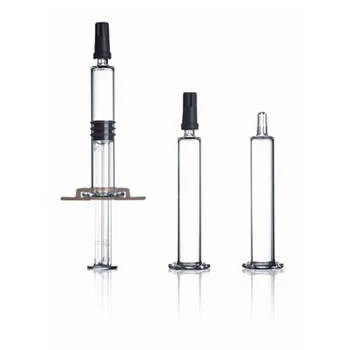 1ml Long/standard Customized Logo Cbd Oil Luer Lock With Tip Cap Glass ...