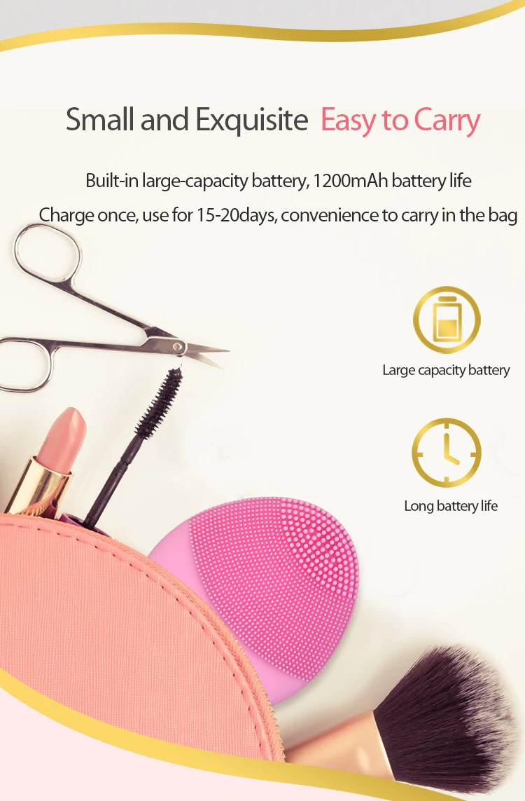 electric cleansing facial brush