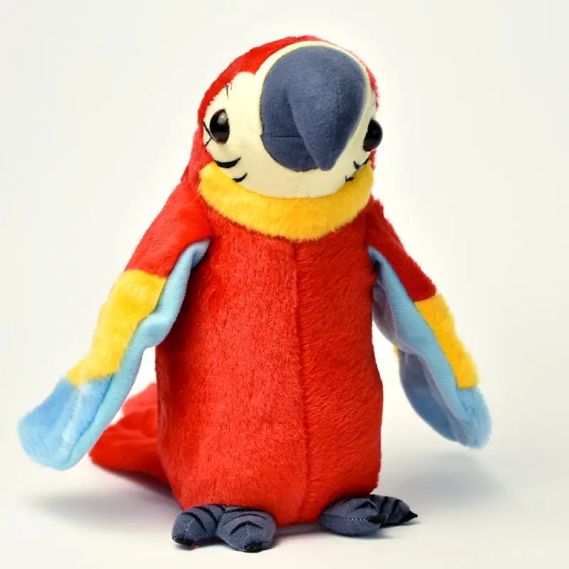 Children gift Parrots learn to talk copy  voice funny Stuff Electric Toy Kids Stuffed educational toys plush Toy for child