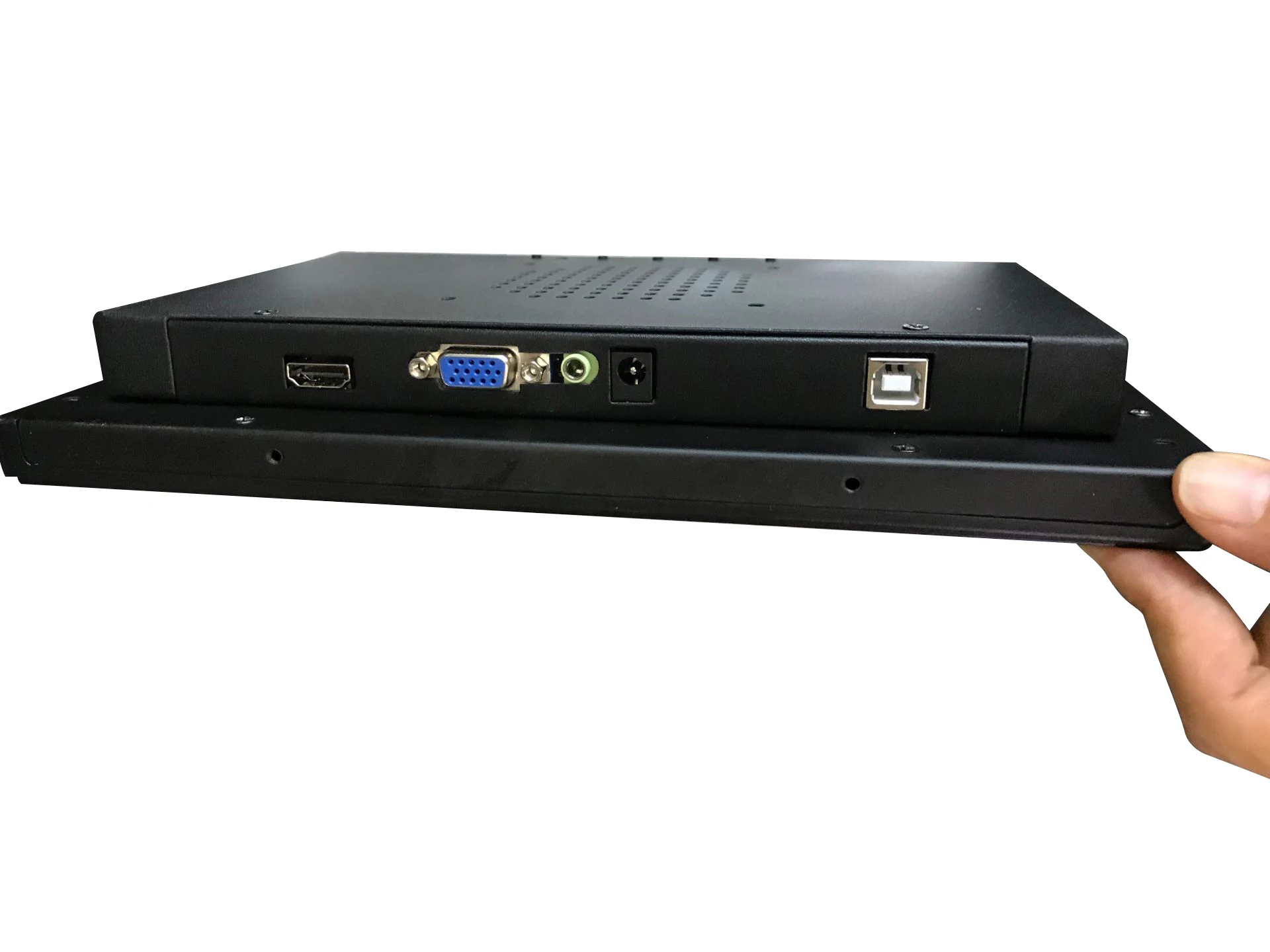 4英寸 ip65 led 工业电容式红外触摸屏显示器,用于 vesa 墙壁安装