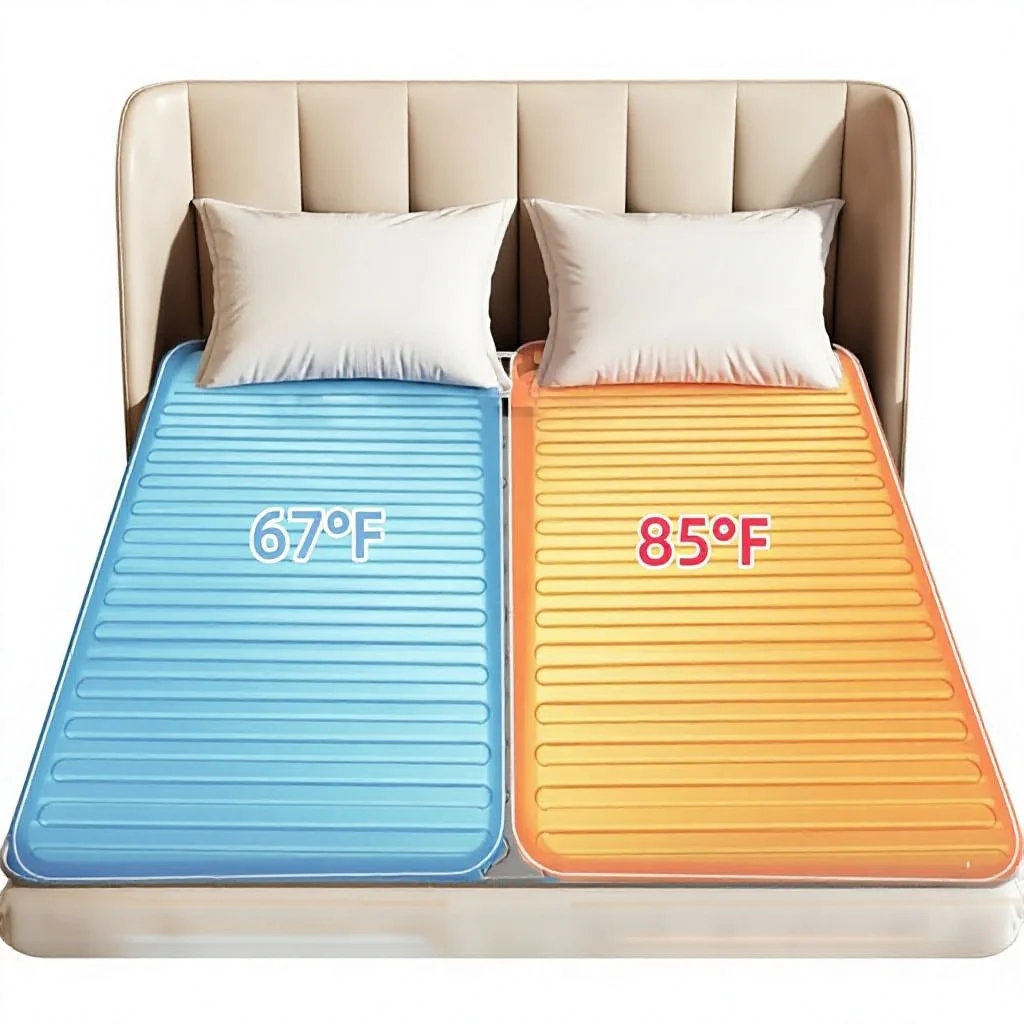 china bed cooling system
