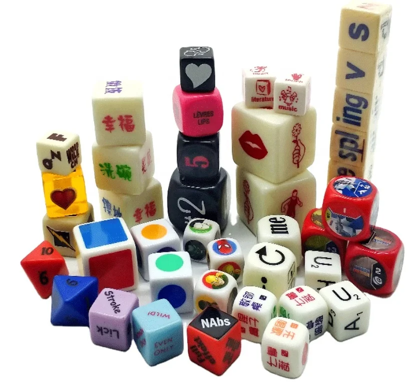 The Custom Made Dice,Custom Printed Dice,Custom Engrave Dice For