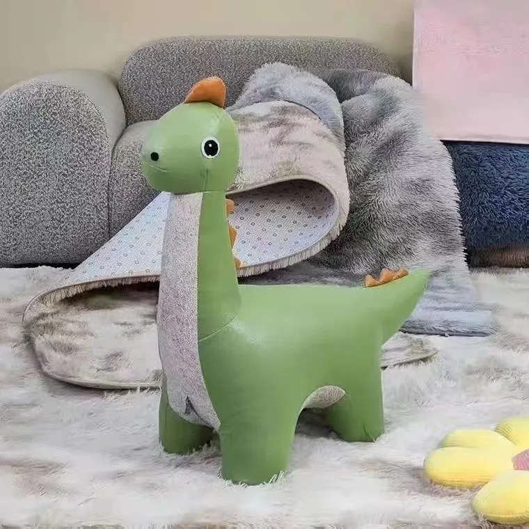 Customizable Kids Dining Chair - Modern Dinosaur Stool