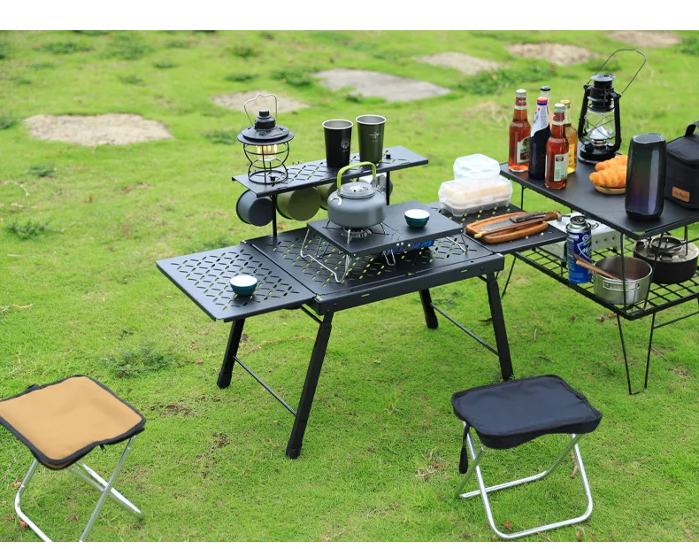 Ultra-Light Aluminum Alloy Folding Camping Stool Easy-Carry Quick-Opening Fishing Chair for Outdoor Camping