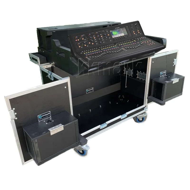 Customized DJ Mixer Console Flip Flight Case for Midas M32