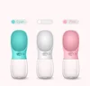 Manufacturer Supply Plastic Travel Drink Feeder Portable Pet Dog Water Bottle Factory Price No LCD Display