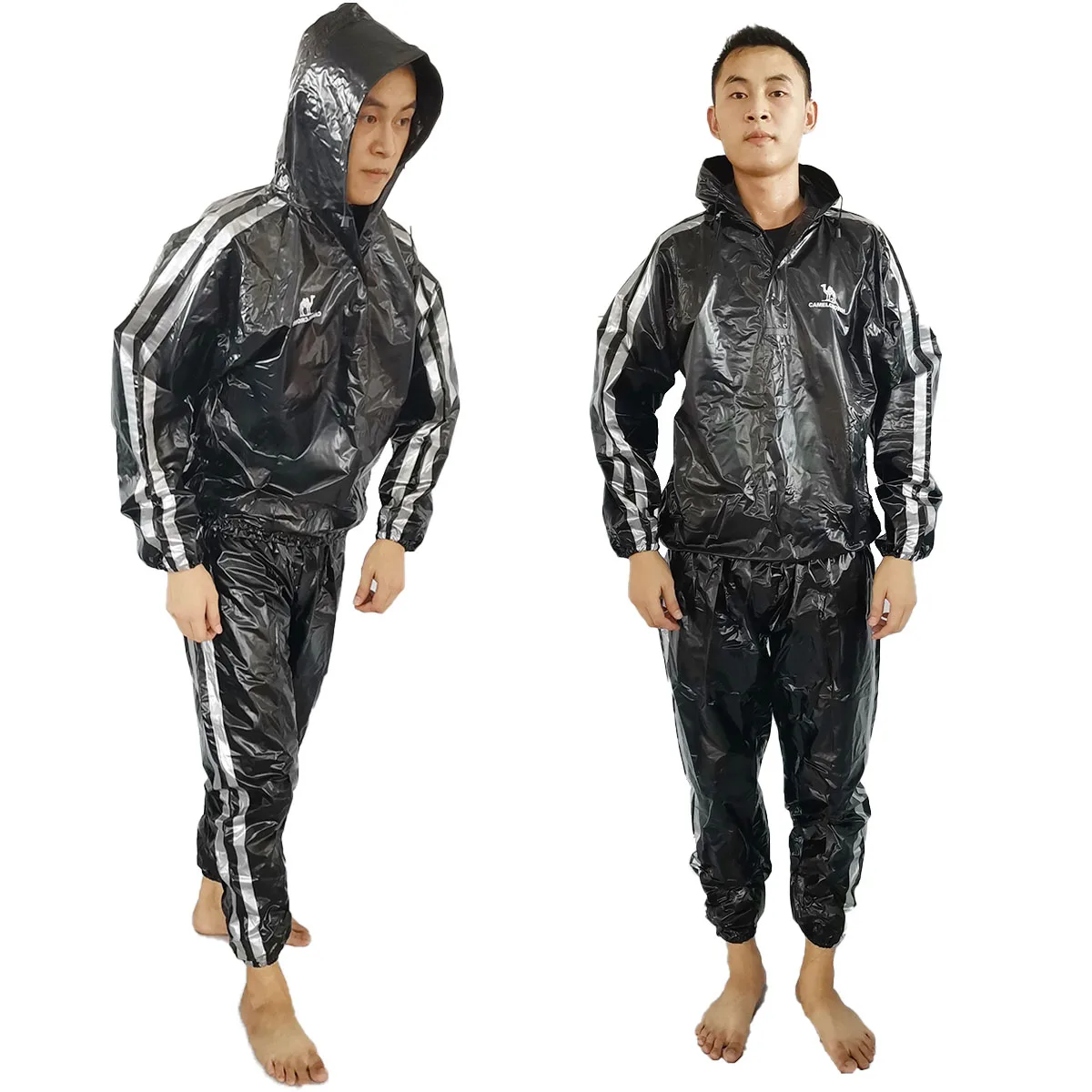  Pvc Weight Lose Customized Logo Printing Sauna Suit - Buy  Pvc  Fitness Sauna Suit,Weight Lose Fitness Sauna Suit,Customized Logo Printing  Fitness Sauna Suit Product on 