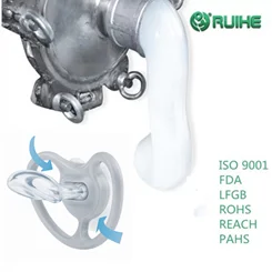 Fast Curing LSR Liquid Silicone Rubber with 12 Months Shelf Life and Low Viscosity for Baby Breast Feeder