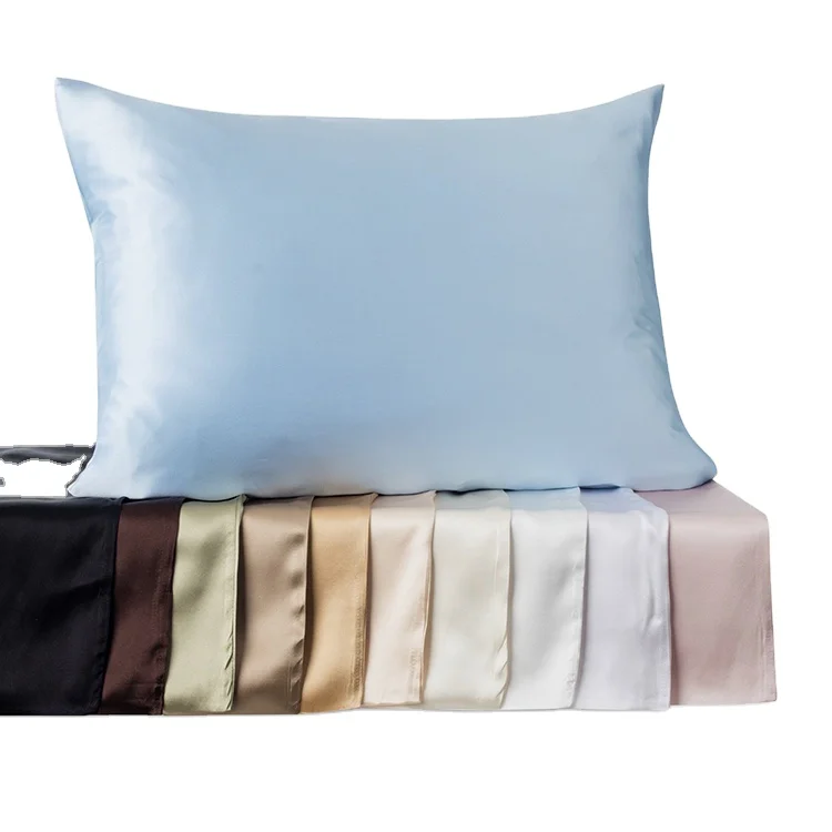 Mulberry Silk Pillowcase 22 Momme Luxury Both Sides Hidden Zipper With