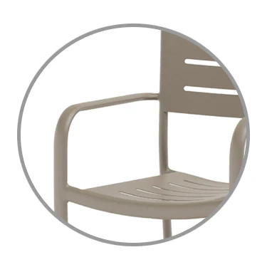 Outdoor garden home dining children seat office room metal aluminum patio stackable chair.jpg