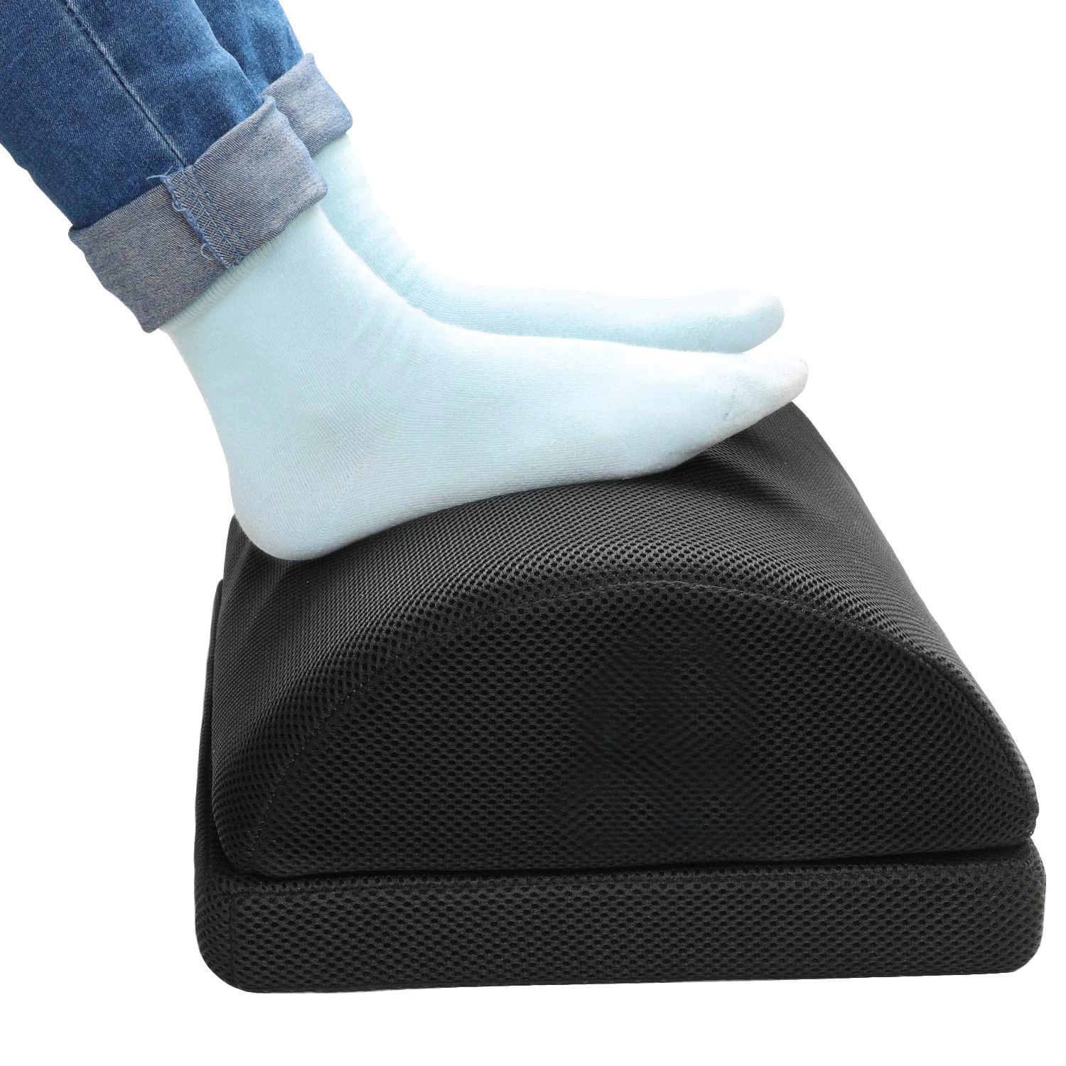 Adjustable Nonslip Foot Rest Cushion Half Moon Bolster Buy Foot Rest