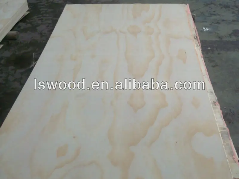 15mm Wall Panels Of Natural Wood Slotted Plywood Treated Pine Plywood
