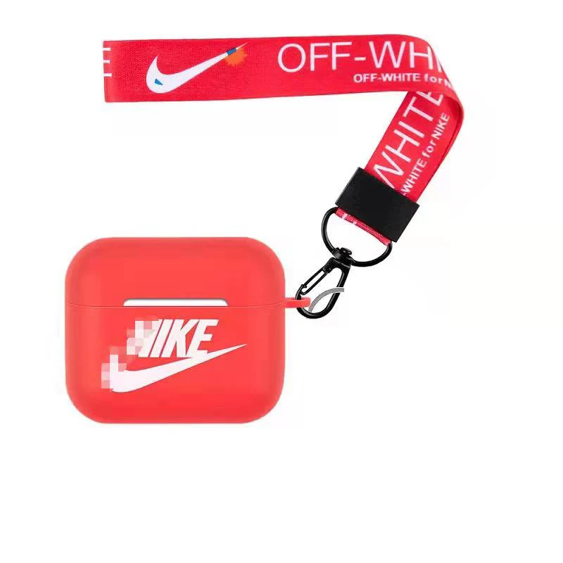 red nike airpod case