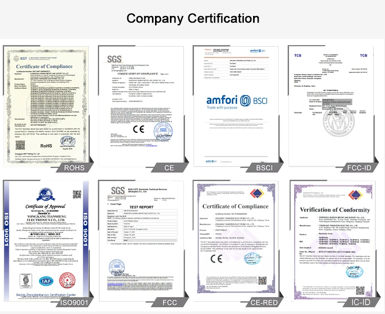 Company certification