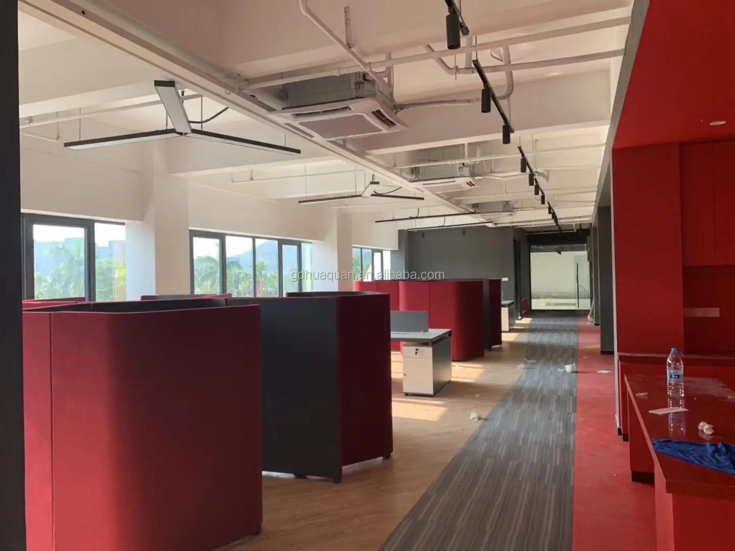 Single Modular Office Furniture Modern Seating Private Office