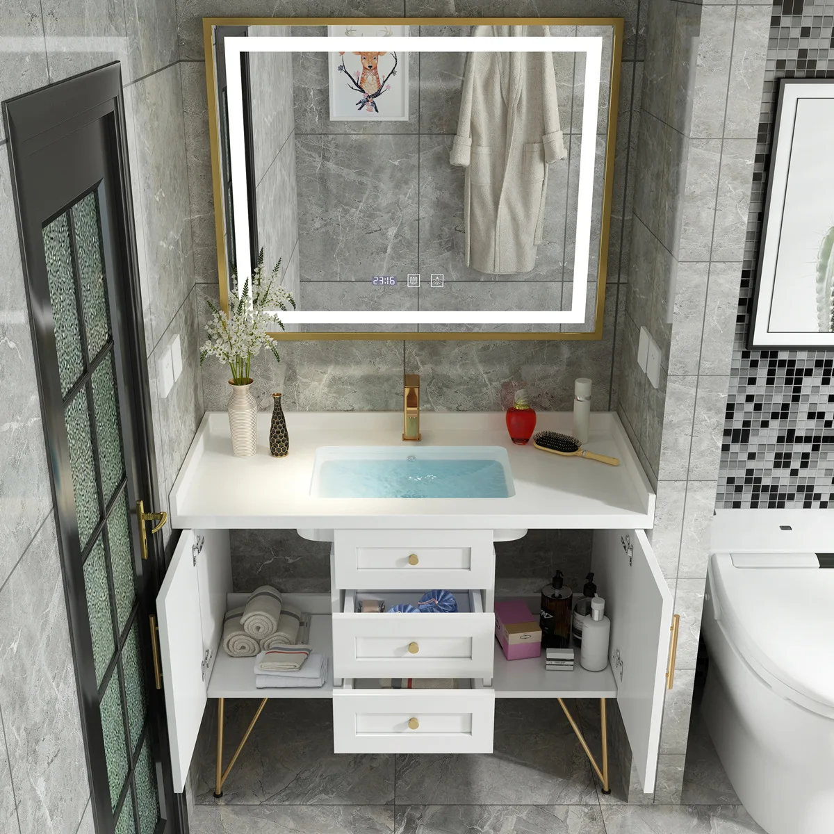 High-quality vanity for bathroom wholesale Suppliers-6