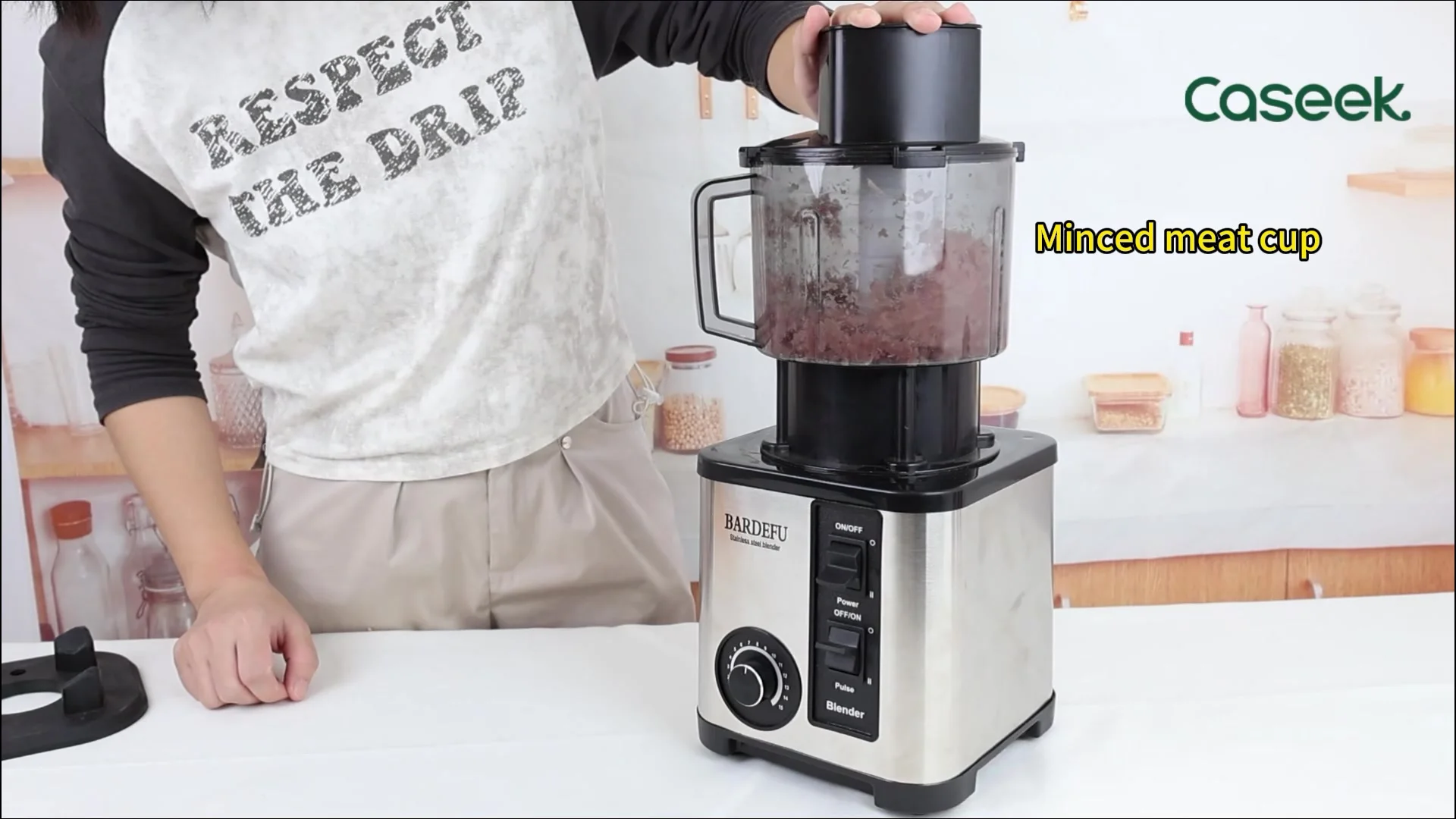 High Quality 3L Commercial Portable Multi-Function Blender 3-in-1